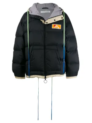 off white bubble jacket