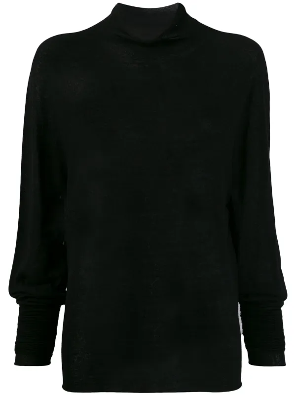 roll neck sweatshirt