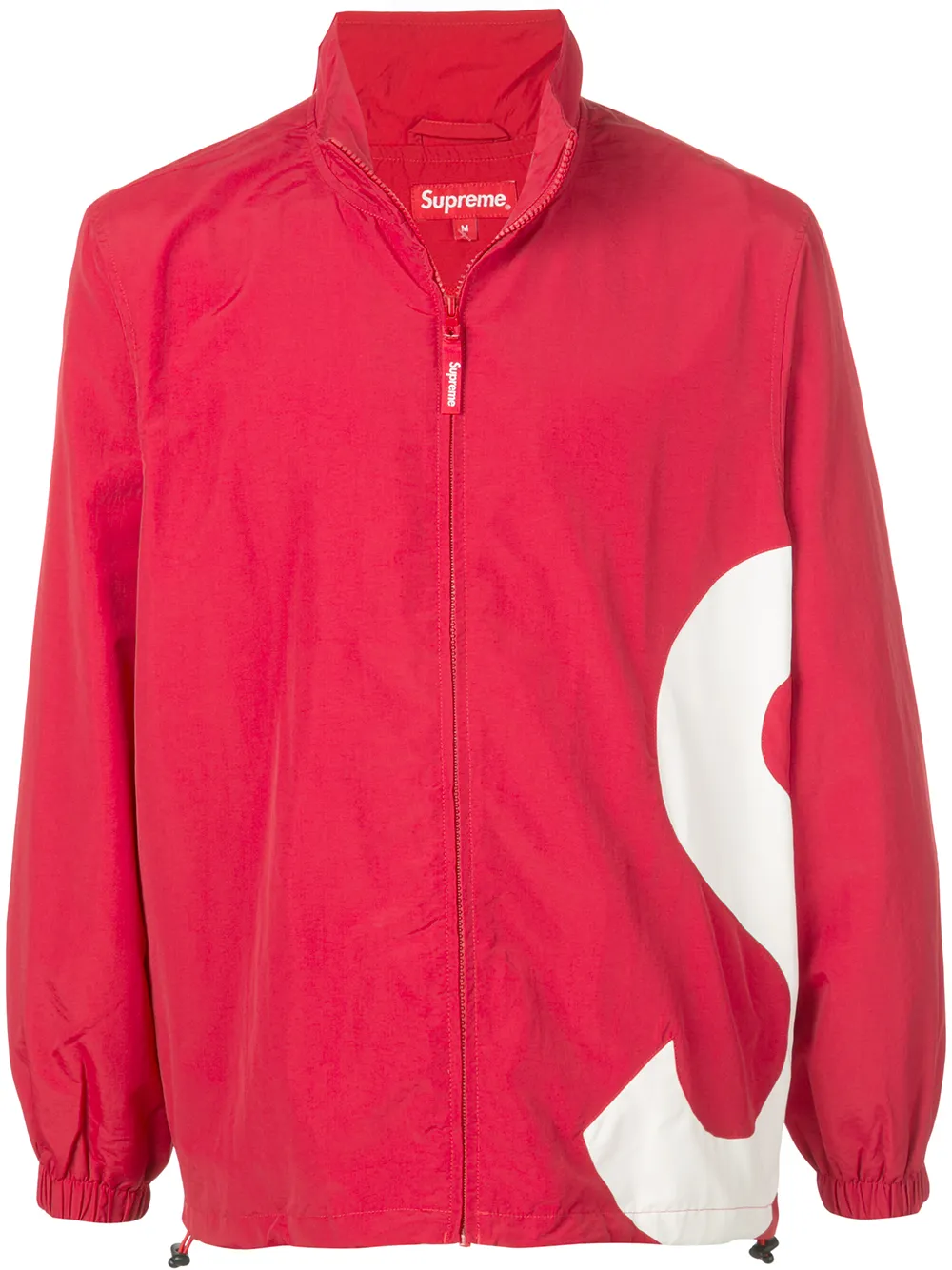 supreme s logo track jacket
