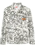 Supreme CDG Printed Chore Coat - White