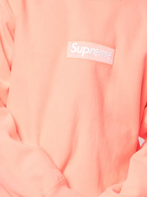 peach supreme crewneck