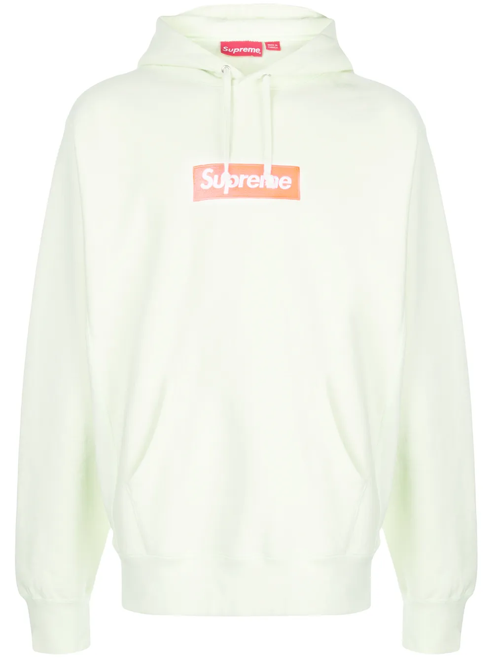 Supreme hoodie shop box logo white