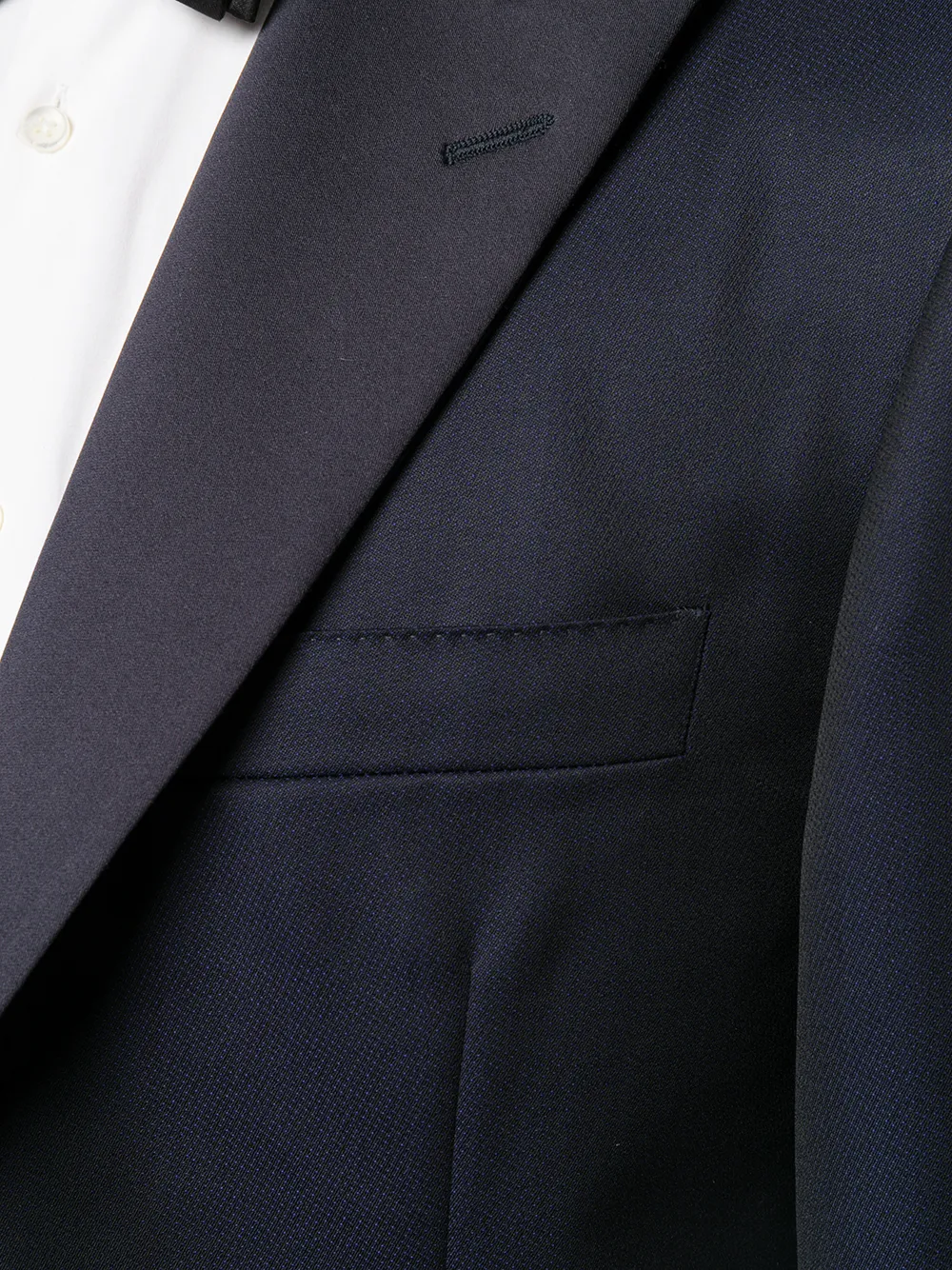 Canali Getailleerd colbert Blauw