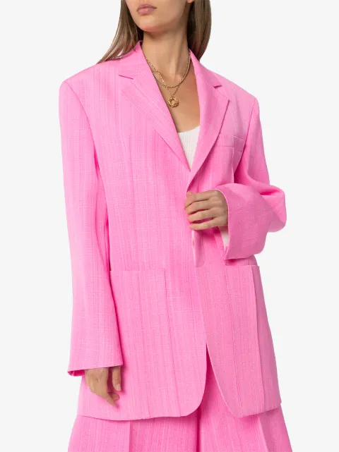 pink Jacquemus La Veste D'Homme blazer