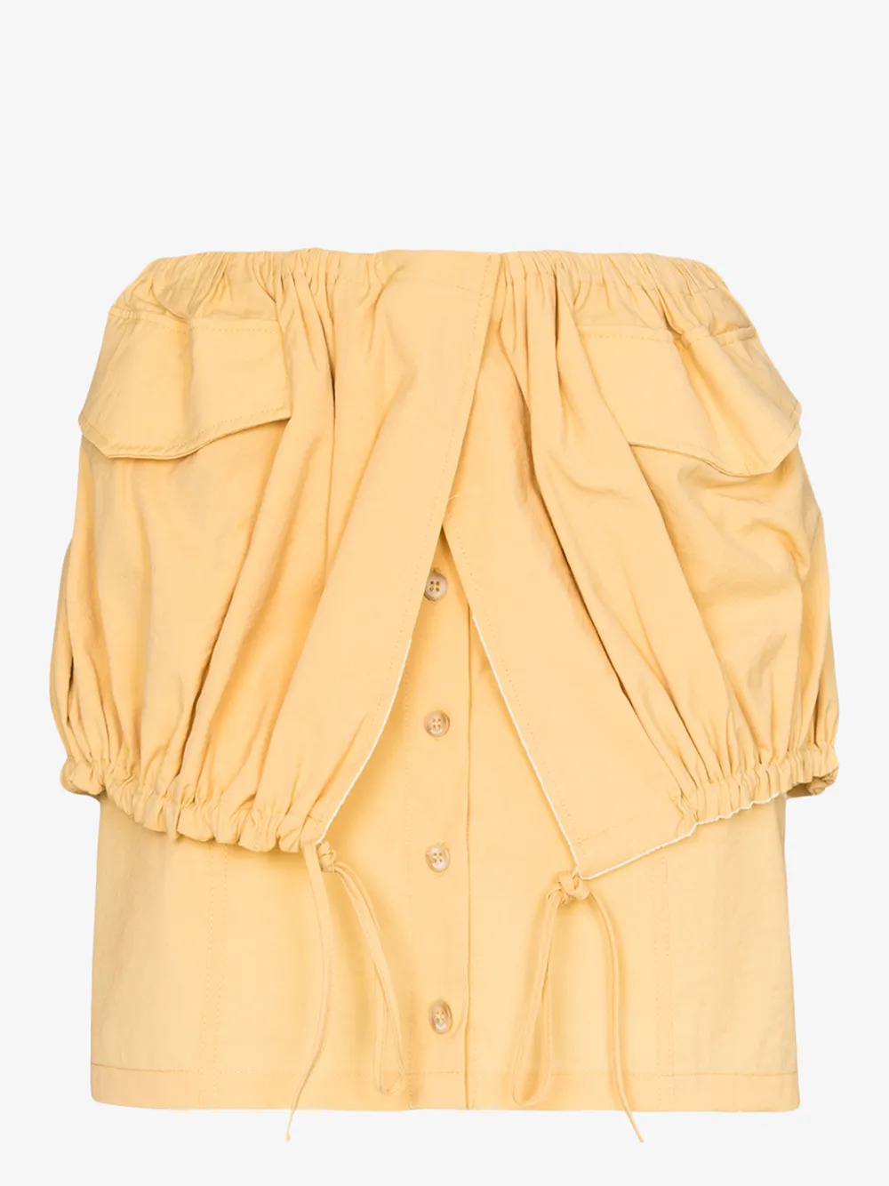 JACQUEMUS LA JUPE CUEILLETTE COURTE SKIRT,201SK072012326014373842