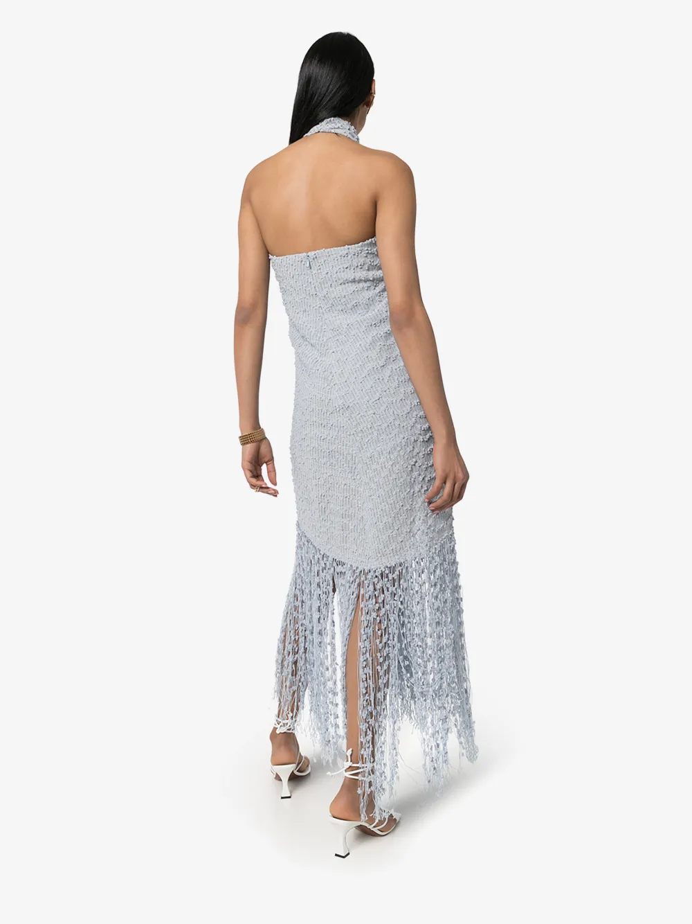 JACQUEMUS JACQUEMUS LA ROBE CORTESE TEXTURED HALTERNECK DRESS,201DR152012633414373903