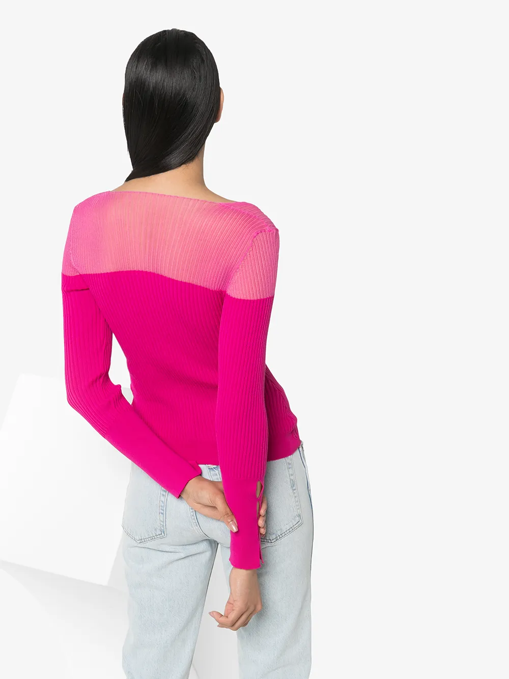 le cardigan tordu jacquemus