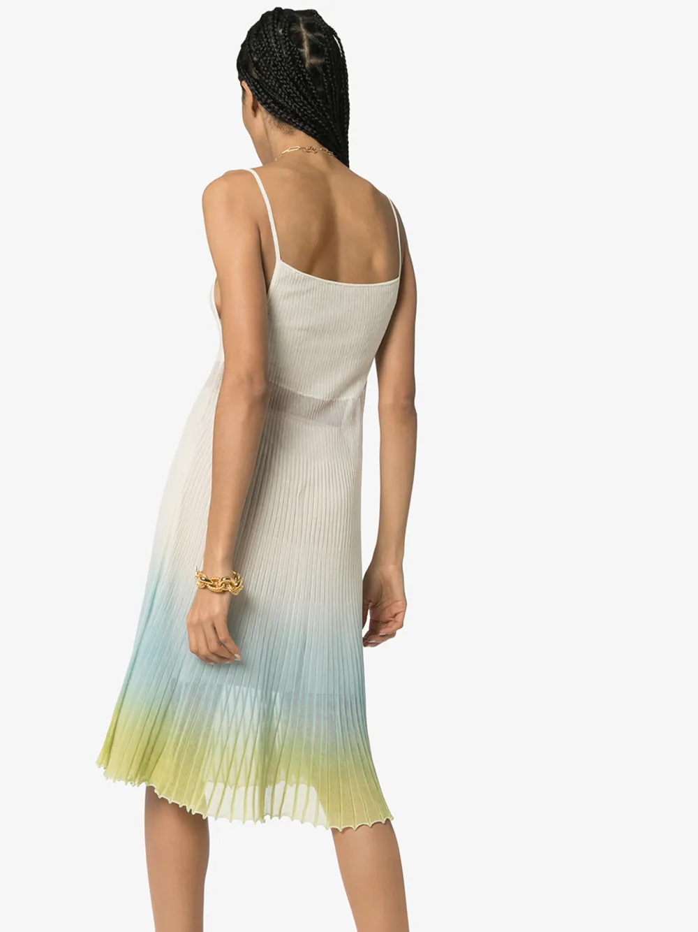 JACQUEMUS LA ROBE HELADO OMBRÉ DRESS,201KN072015433A14373928