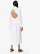 Jacquemus Valensole cutout shirt dress
