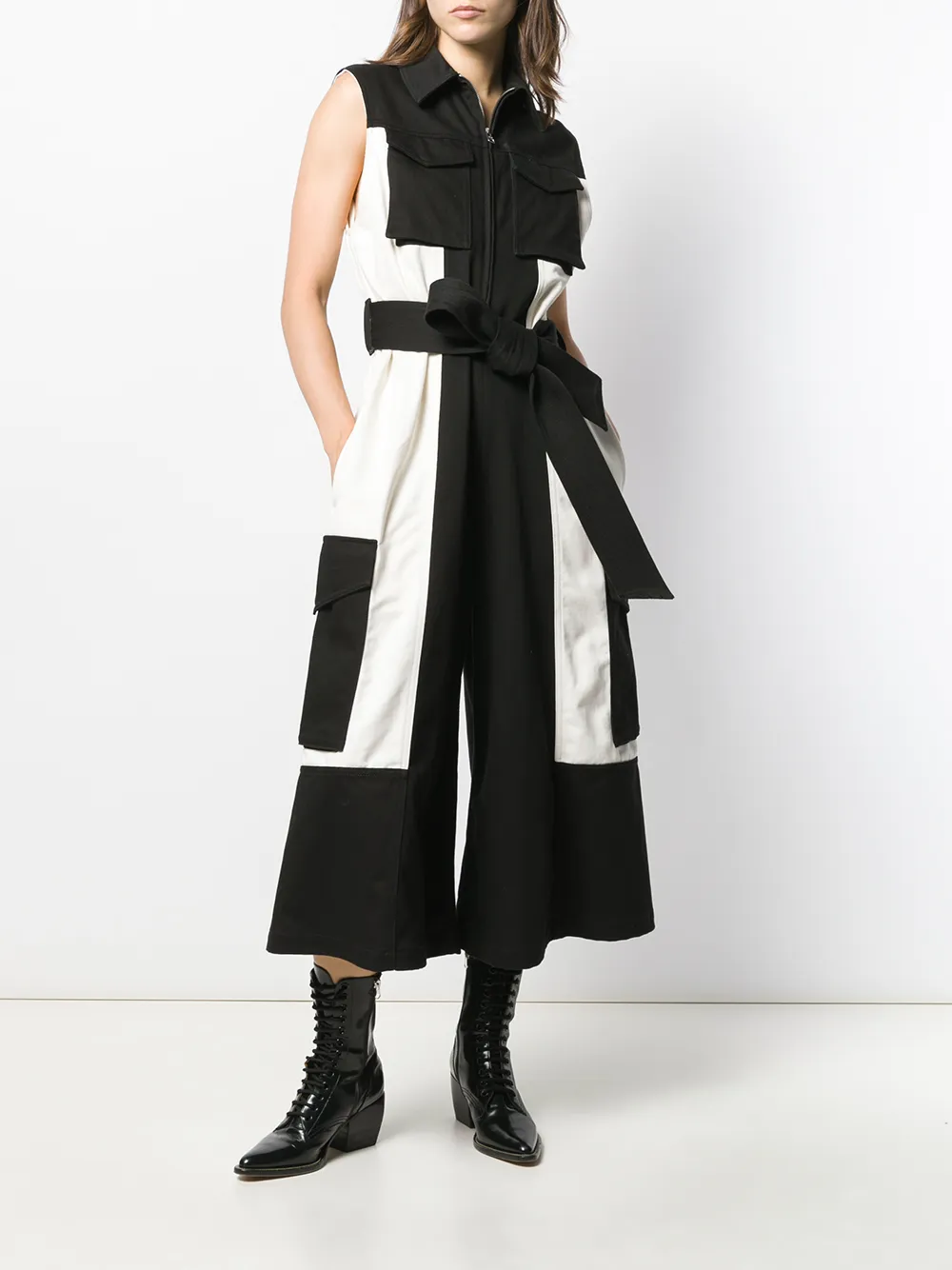 Image 2 of AMI Paris patch pockets jumpsuit