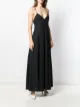 AMI Paris Maxikleid mit V-Ausschnitt
