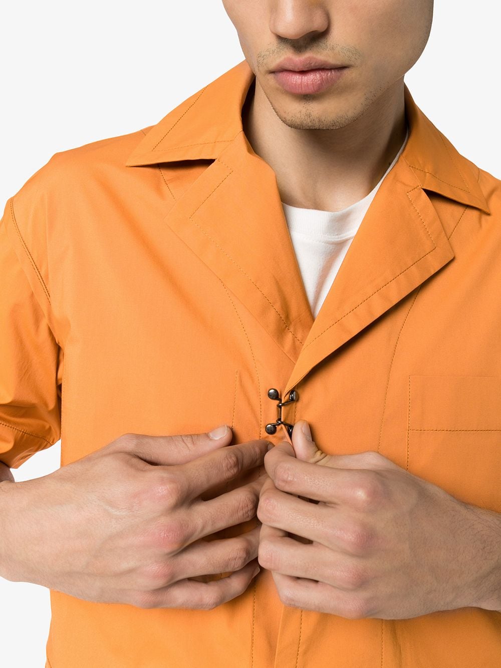 фото Pronounce рубашка с короткими рукавами и карманами