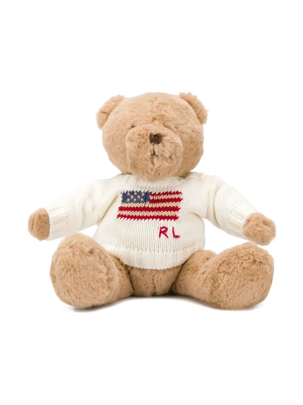ralph lauren stuffed teddy bear