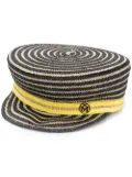 Maison Michel Abby sailor cap - Neutrals