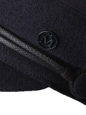 超美品◾️Maison Michel◾️New Abby◾️ベイカーボーイ◾️ネイビー Maison Michel（メゾン・ミッシェル）ウィメンズ - FARFETCH
