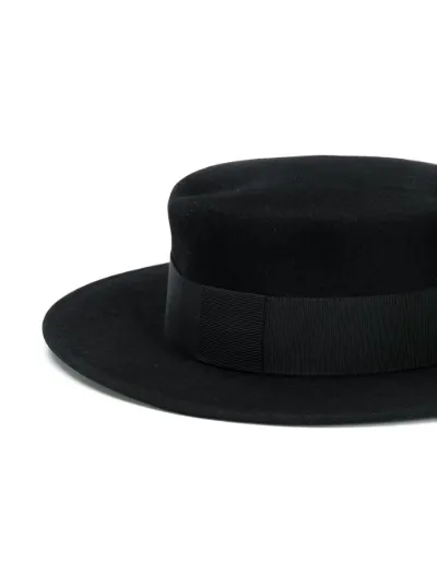 Maison Michel Kiki fedora hat black | MODES