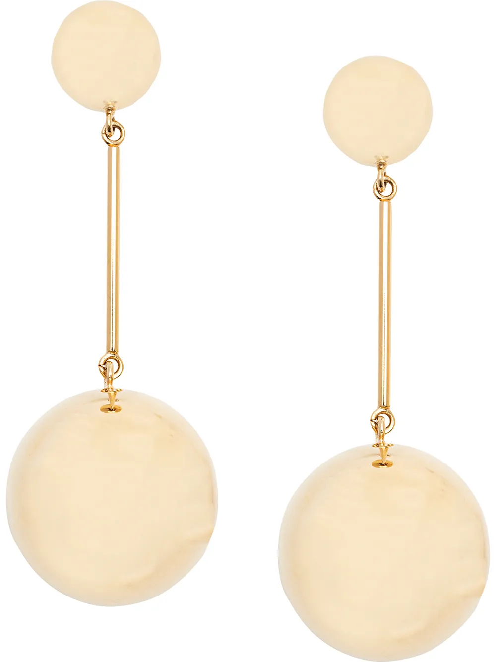 JW Anderson Orecchini pendenti con sfere - Oro