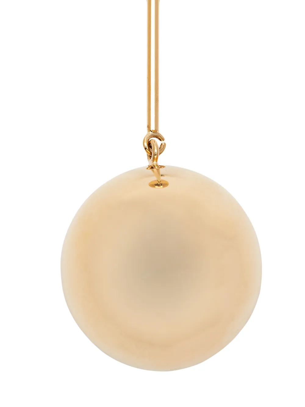 Jw Anderson Ohrringe Mit Kugel   Gold 