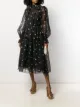 Image 2 of Dolce & Gabbana tulle polka dot print dress