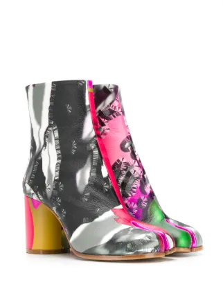 holographic tabi boots