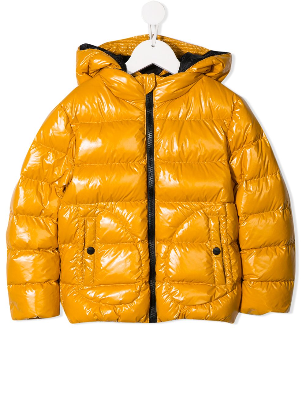Herno Kids пальто на молнии с капюшоном Herno Kids пальто на молнии с капюшоном
