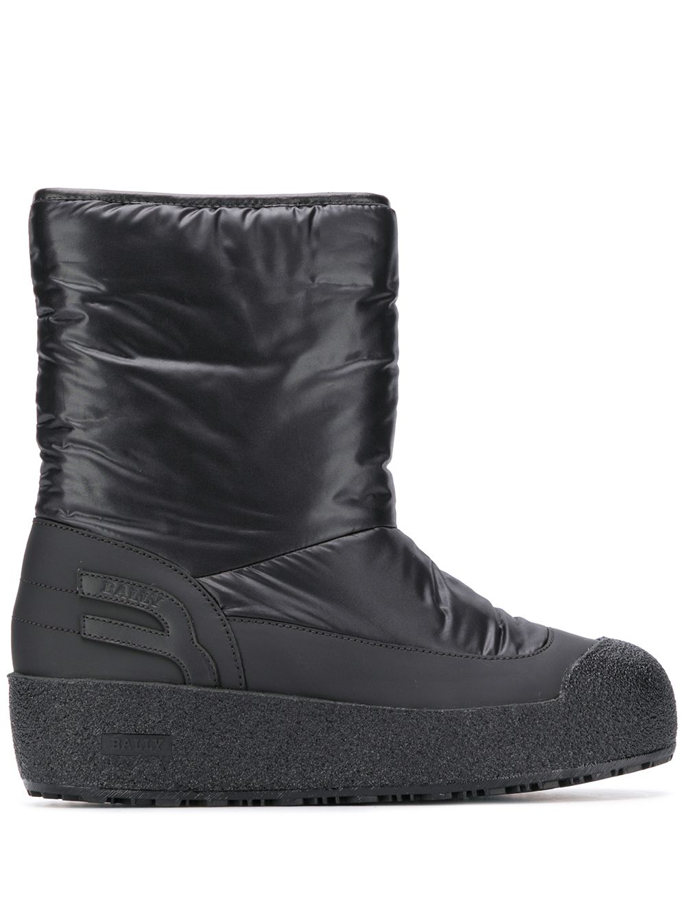 Shop Bally Fur-lined Boots In Black