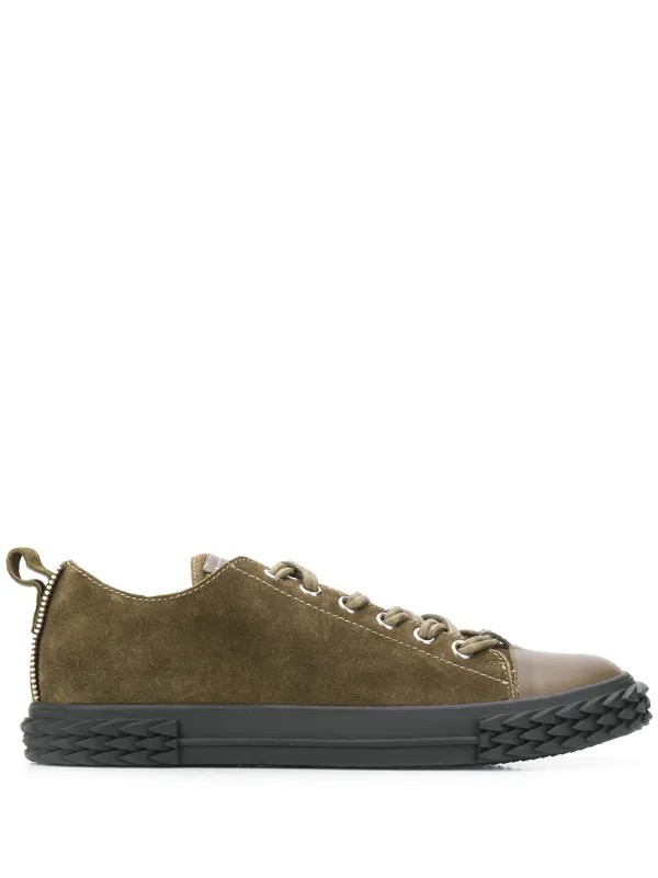 green giuseppe zanotti sneakers
