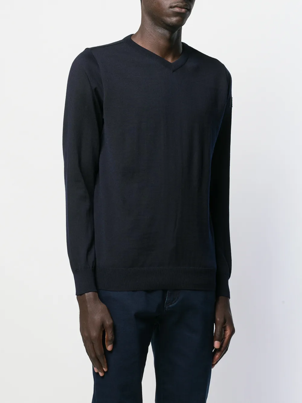 Paul & Shark Trui met V-hals Blauw