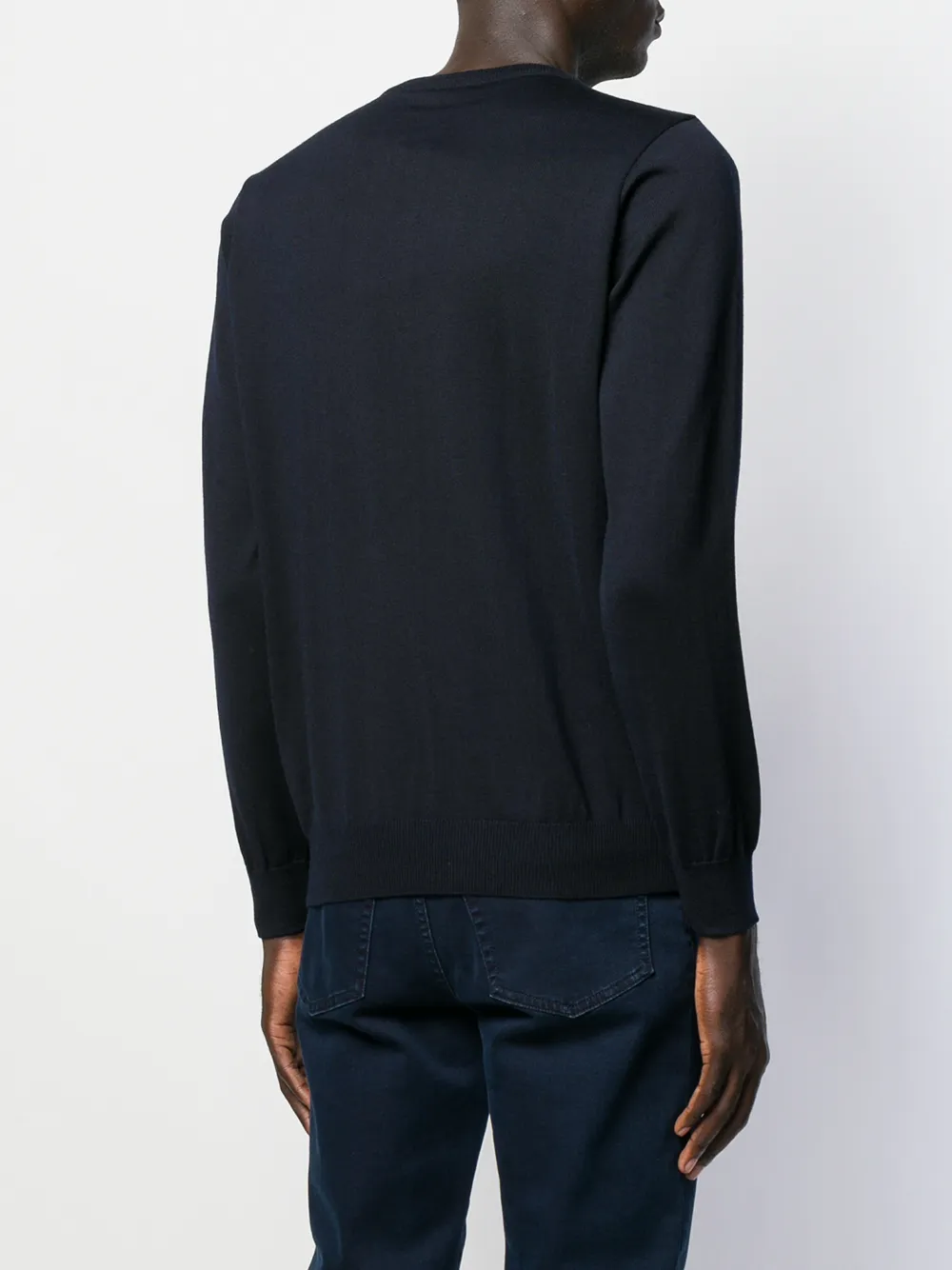 Paul & Shark Trui met V-hals Blauw