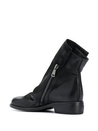 double zip low heel boots展示图