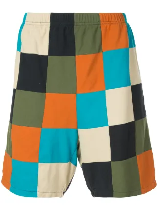 Supreme patchwork shorts Clearance