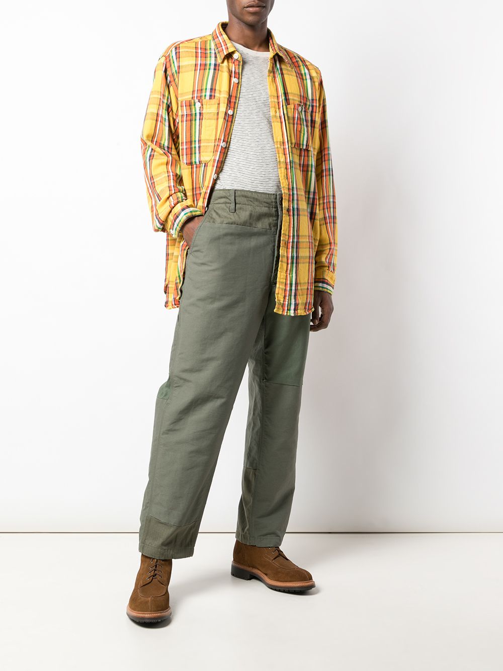 фото Engineered Garments рубашка в клетку