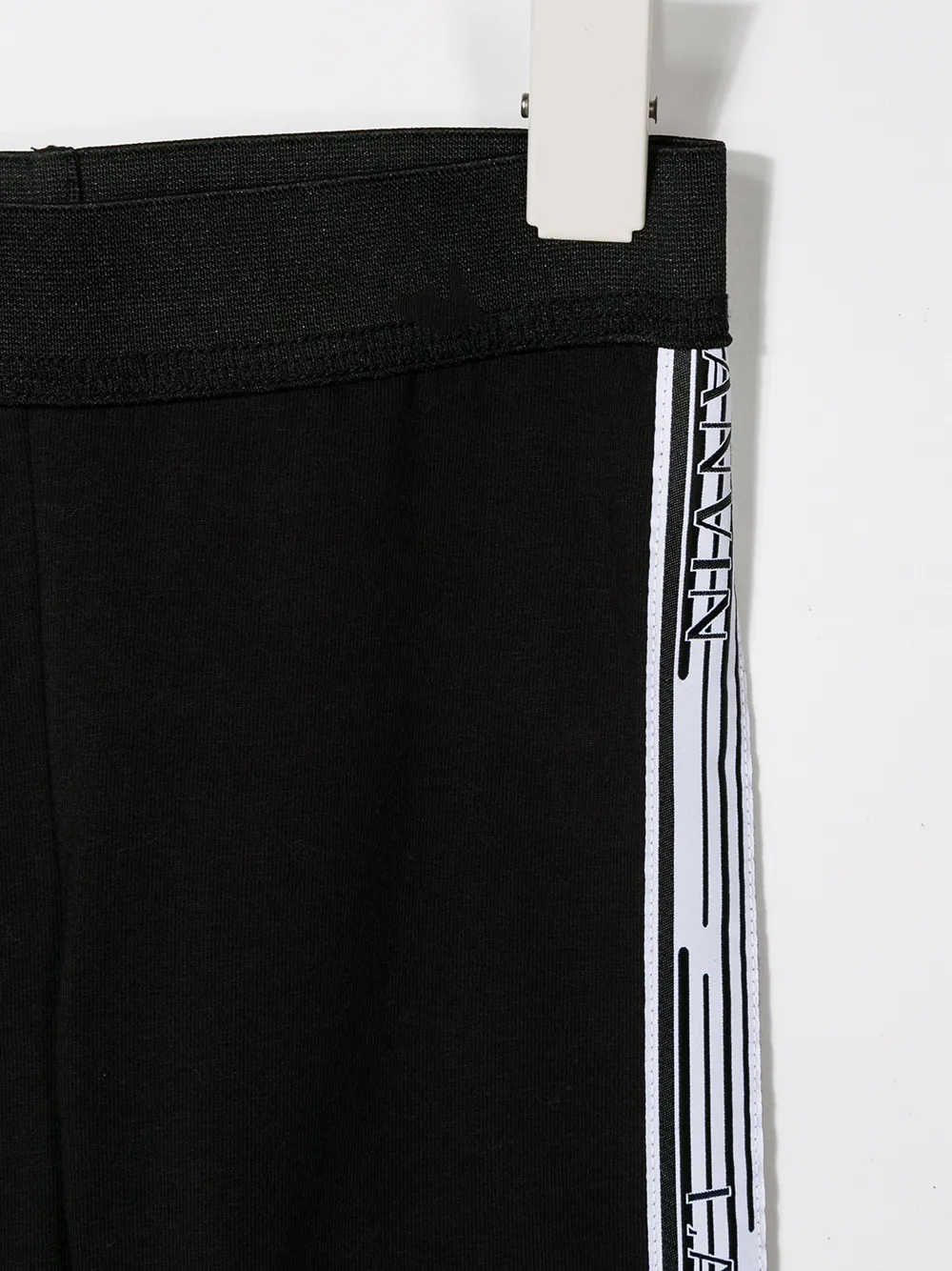 Lanvin Enfant Legging met logoprint Zwart