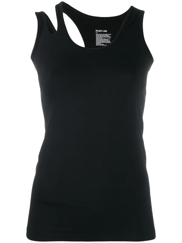 helmut lang cutout top