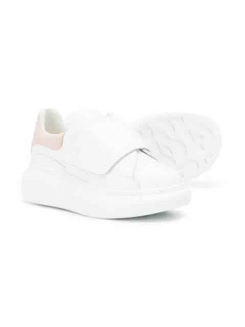 ALEXANDER MCQUEEN touch-strap extended sole sneakers