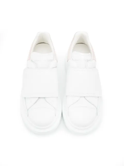 ALEXANDER MCQUEEN touch-strap extended sole sneakers