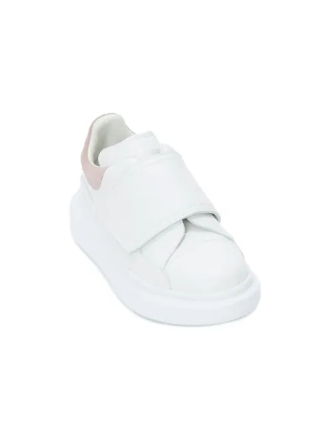 Alexander McQueen Kids حذاء رياضي بسيور باللمس