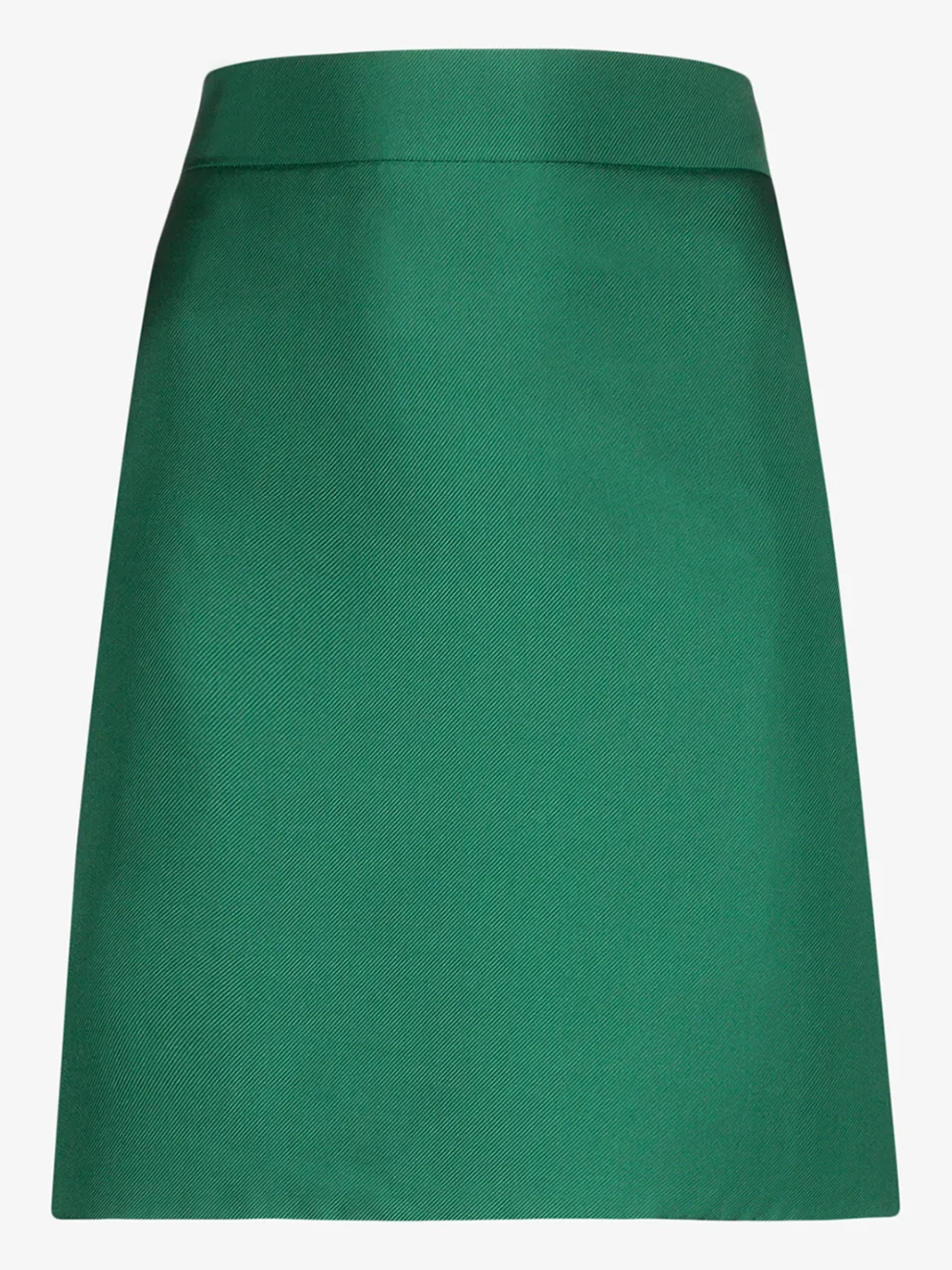 The Vampire's Wife Micro Silk Mini Skirt In Green