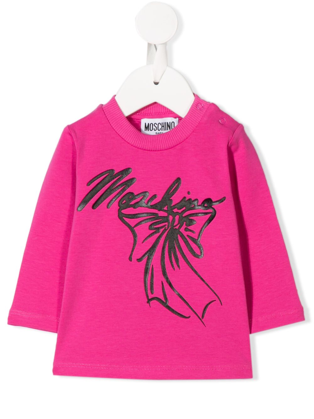 фото Moschino kids толстовка с логотипом