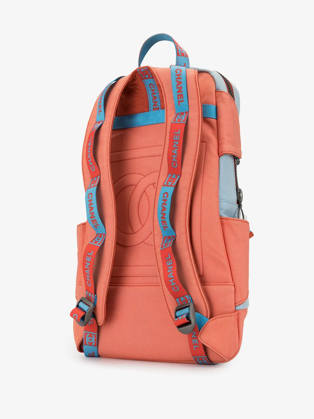CHANEL Pre-Owned Sports Line CC Backpack | Blue | FARFETCH display picture 1