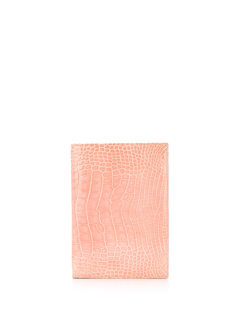 porte-cartes à effet peau de crocodile