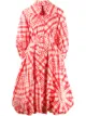 Image 1 of Simone Rocha printed puffball coat