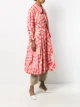 Simone Rocha printed puffball coat