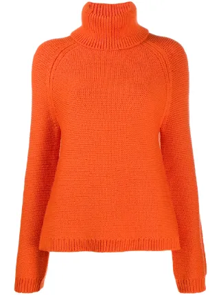 orange chunky jumper