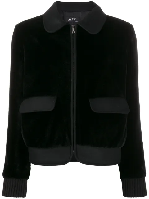 apc bomber jacket womens