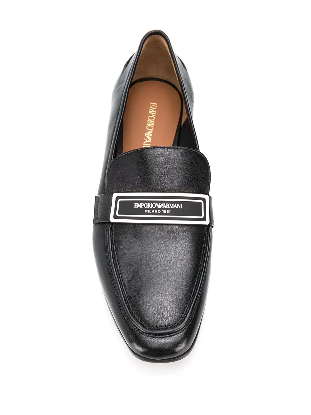 emporio armani moccasins