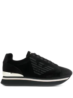 emporio armani trainers womens