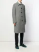 Gabriele Pasini herringbone button coat
