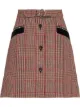 Image 1 of Miu Miu checked mini skirt