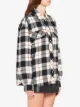 Miu Miu plaid shirt jacket